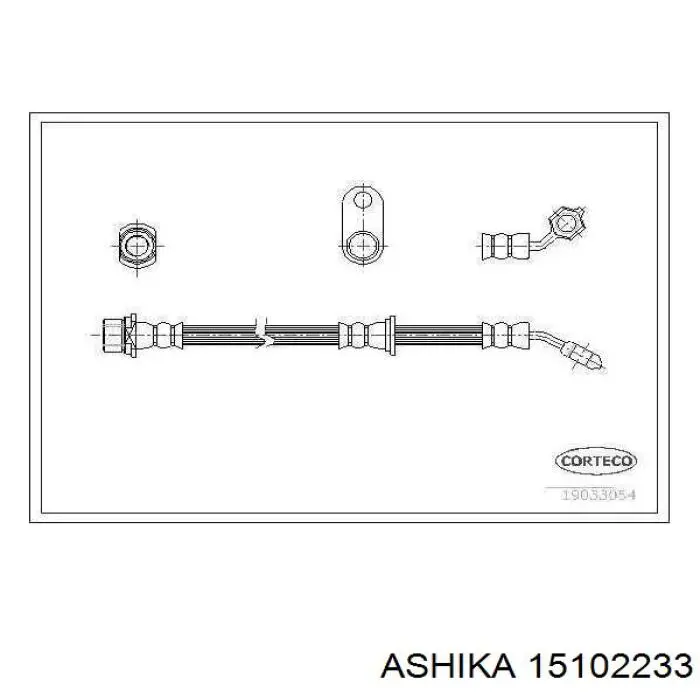 ADT37156 Blue Print Задний левый датчик АБС