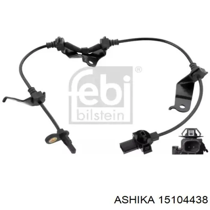 Датчик АБС (ABS) задний, левый Ashika 15104438 цена, от 16.86 USD