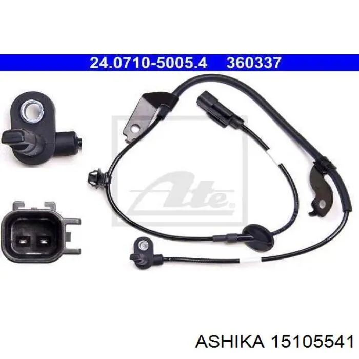 Датчик АБС (ABS) передний, правый Ashika 15105541 цена, от 16.07 USD