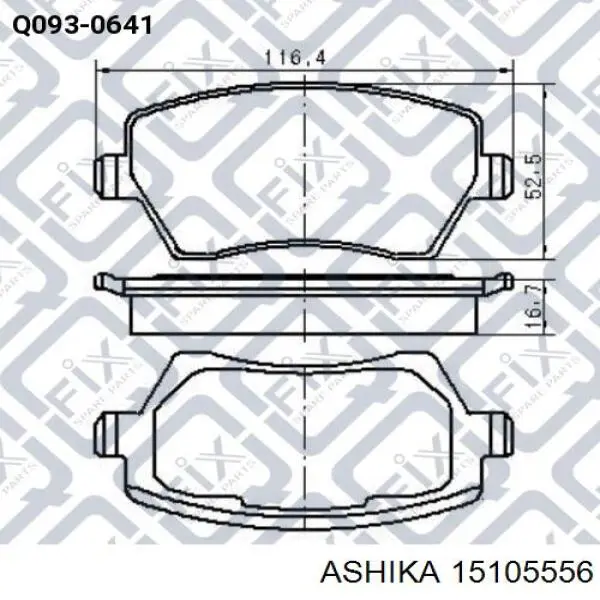 Датчик антиблокировочной системы торможения Ashika 15105556 цена, от 16.80 USD