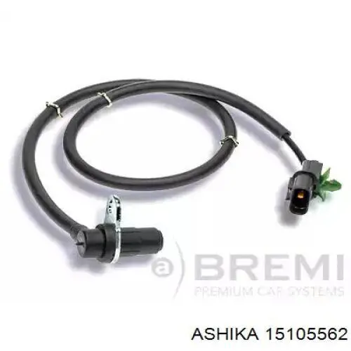 Sensor ABS trasero izquierdo 15105562 Ashika