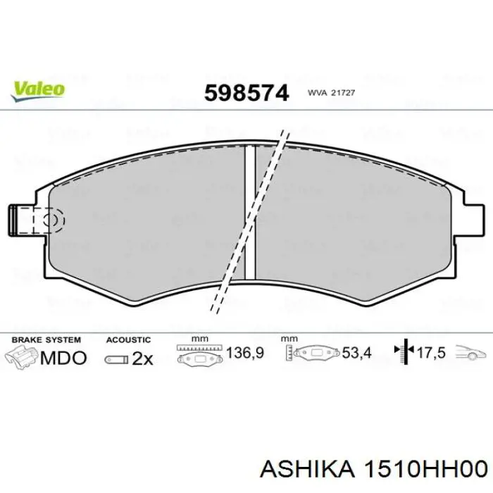 Датчик АБС (ABS) передний левый 820706 Hans Pries (Topran)