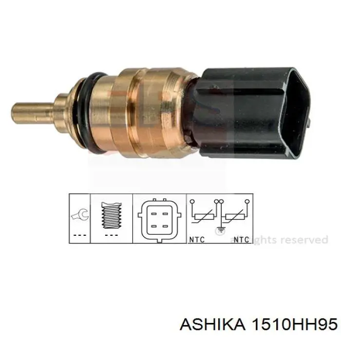 Датчик АБС (ABS) передний левый 151H95 Japko