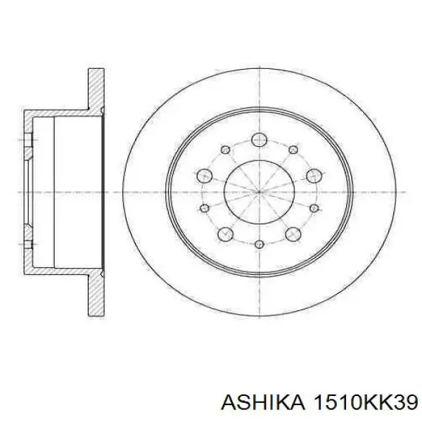 AS5581 Autlog Датчик АБС (ABS) задний, правый