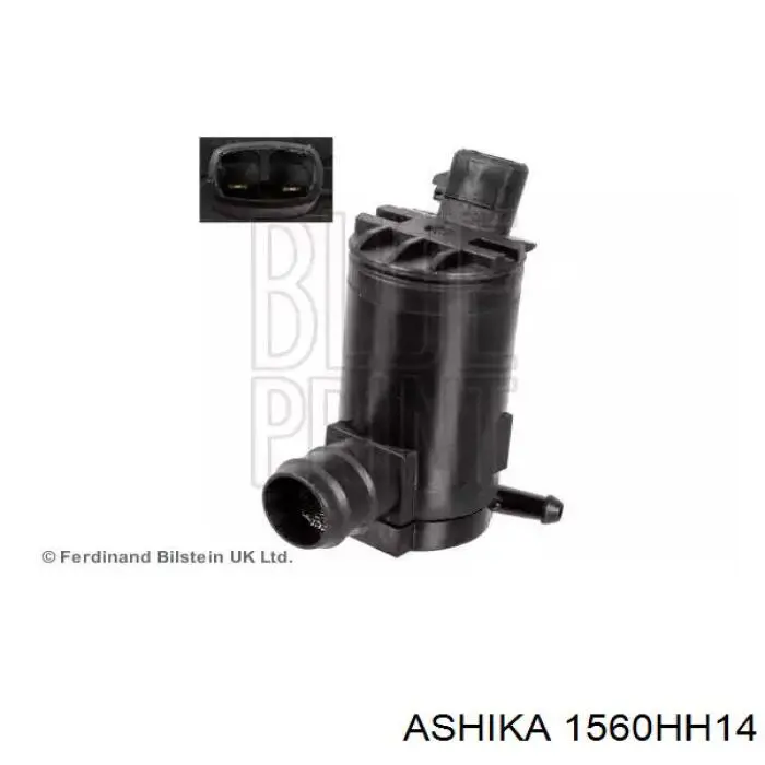 Купить 1560HH14 Ashika Моторчик омывателя переднего стекла