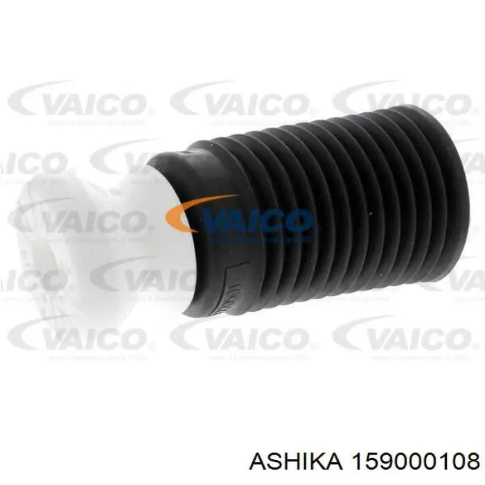 159-00-0108 Ashika pára-choque (grade de proteção de amortecedor dianteiro + bota de proteção)