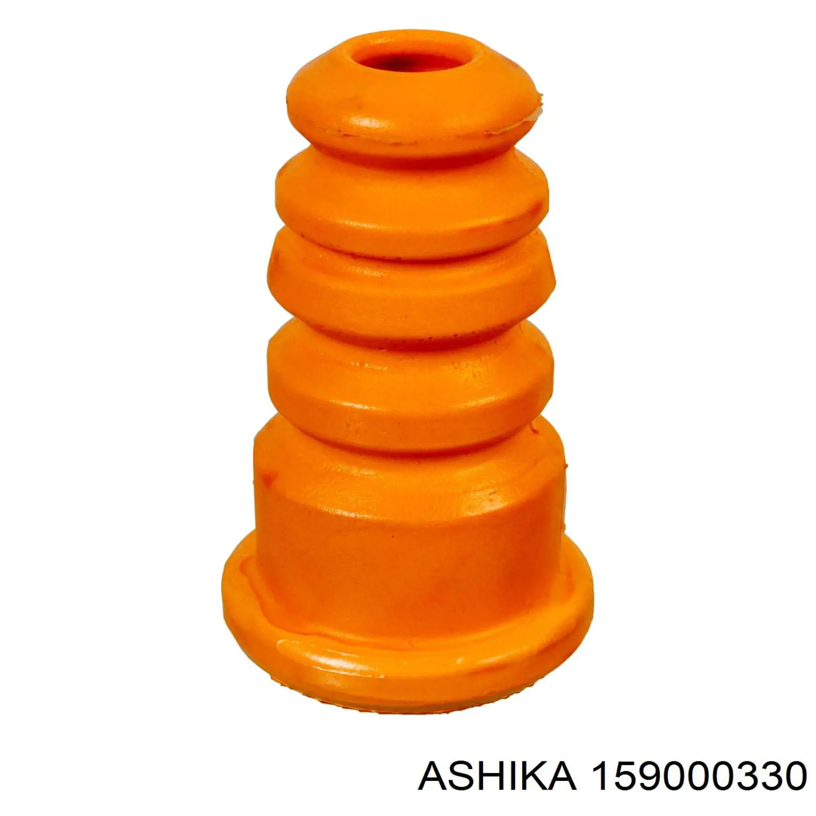 159-00-0330 Ashika pára-choque (grade de proteção de amortecedor traseiro + bota de proteção)