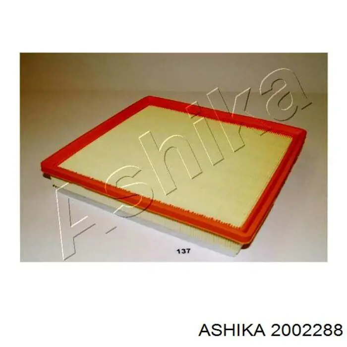 2002288 Ashika Воздушный фильтр двигателя