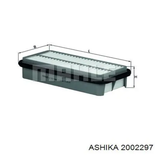 Элемент воздушного фильтра Ashika 2002297 цена, от 4.44 USD