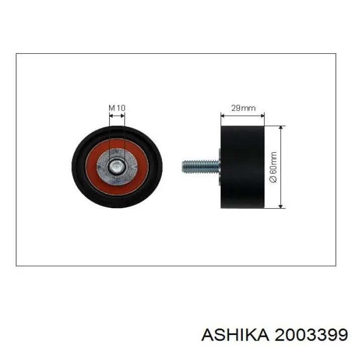 Купить 2003399 Ashika Автомобильный фильтр воздуха