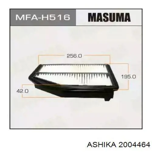 Купить 2004464 Ashika Автомобильный фильтр воздуха