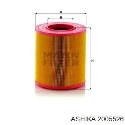 Элемент воздушного фильтра Ashika 2005526 цена, от 15.52 USD