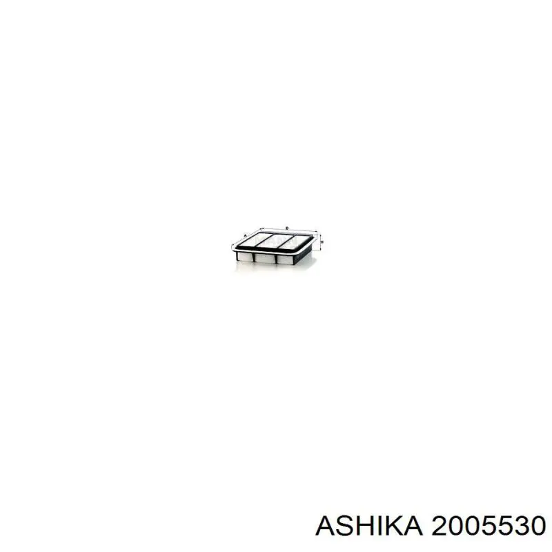 Воздушный фильтр 2005530 Ashika