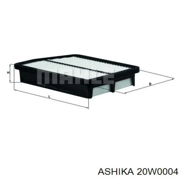 Элемент воздушного фильтра Ashika 20W0004 цена, от 5.95 USD