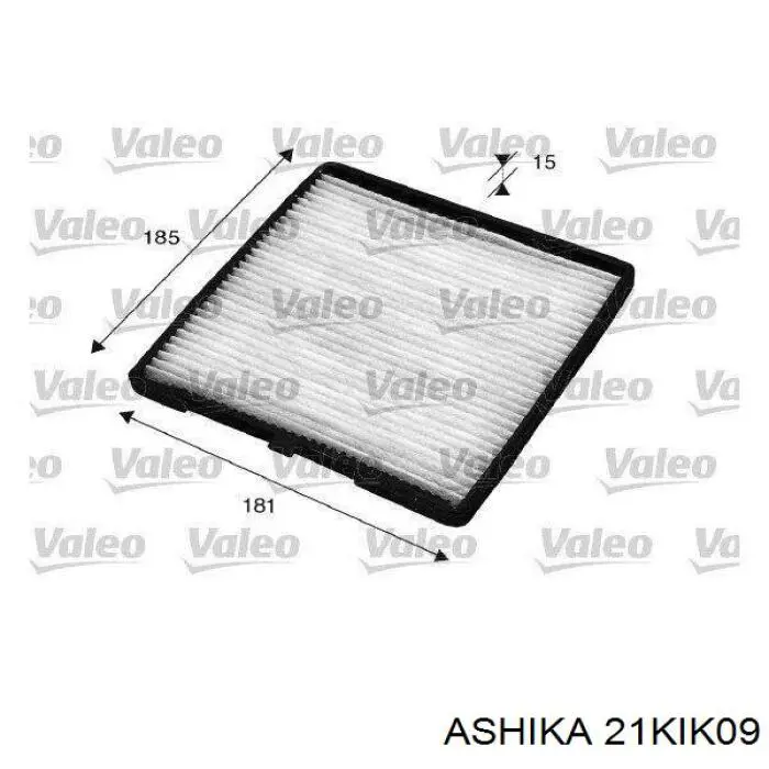 Фильтр воздушный отопителя Ashika 21KIK09 цена, от 5.64 USD