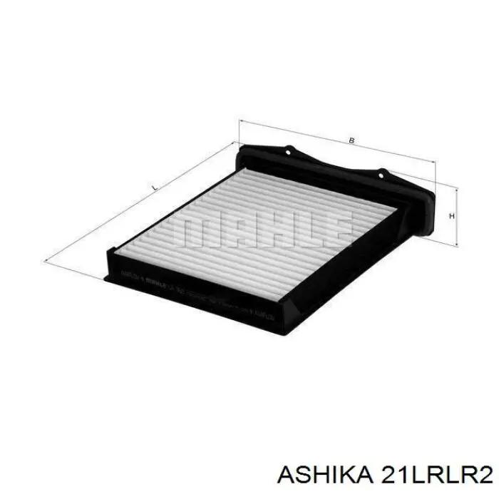 21LRLR2 Ashika Внутрисалонный фильтр