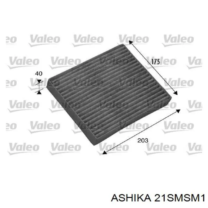 Фильтр воздушный отопителя Ashika 21SMSM1 цена, от 4.10 USD