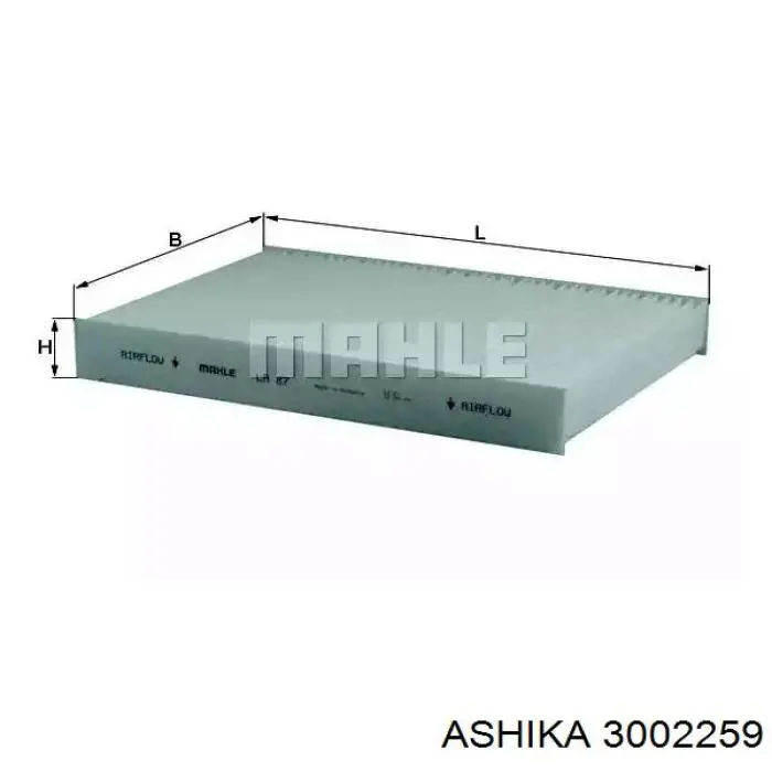 Фильтр тонкой очистки топлива Ashika 3002259 цена, от 11.56 USD