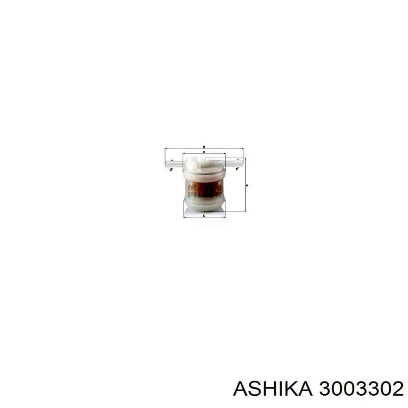 Фильтр тонкой очистки топлива Ashika 3003302 цена, от 2.60 USD