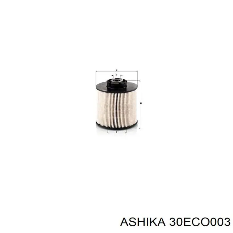 Фильтр тонкой очистки топлива Ashika 30ECO003 цена, от 7.33 USD
