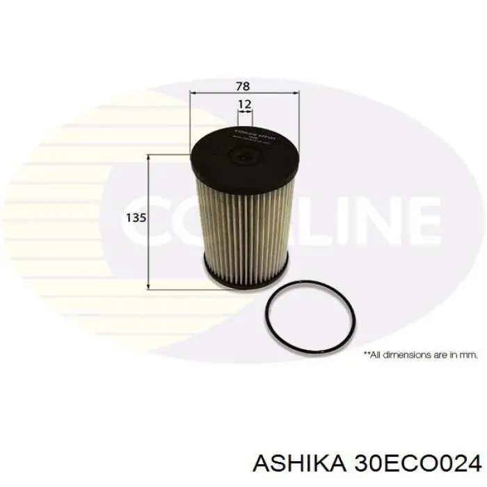 Топливный фильтр 30ECO024 Ashika