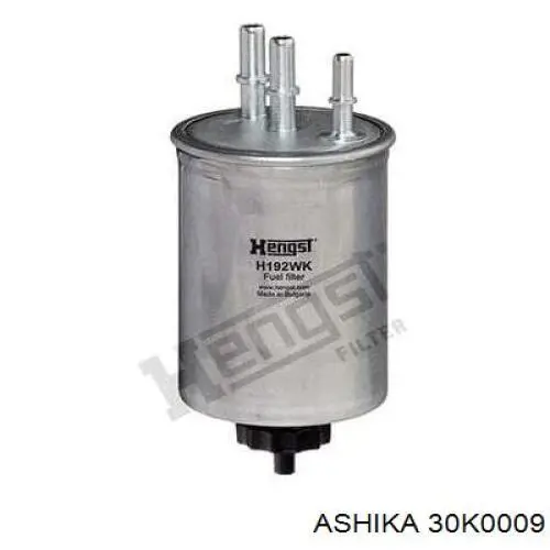 Filtro combustible 30K0009 Ashika