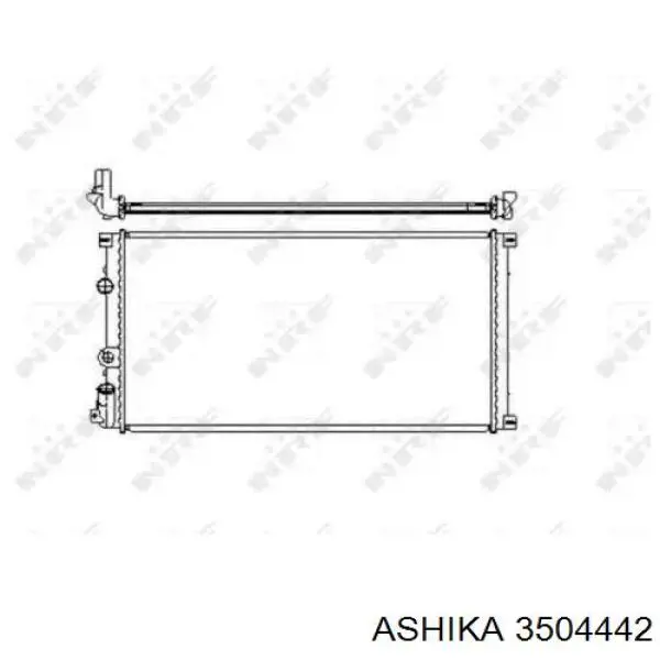 Помпа охлаждения Ashika 3504442 цена, от 45.33 USD
