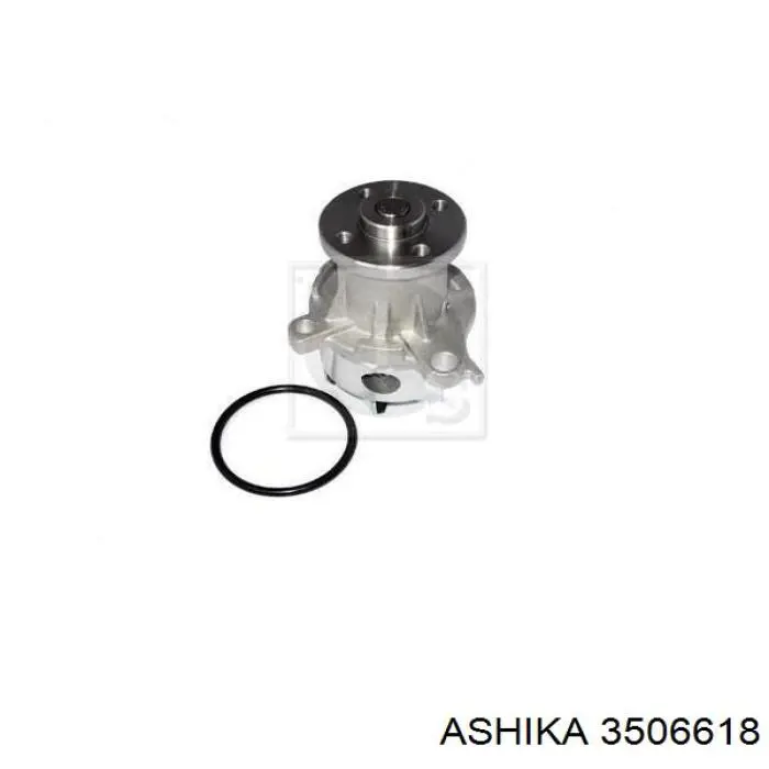 Помпа водяная (насос) охлаждения, в сборе с корпусом 3506618 Ashika