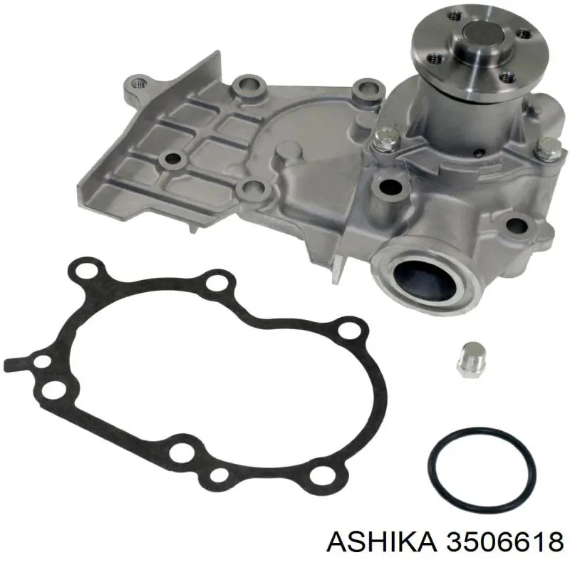 Помпа водяная, (насос) охлаждения, в сборе с корпусом Ashika 3506618 цена, от 36.93 USD