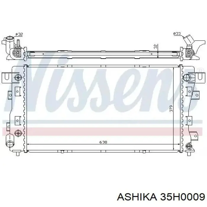 Помпа 35H0009 Ashika