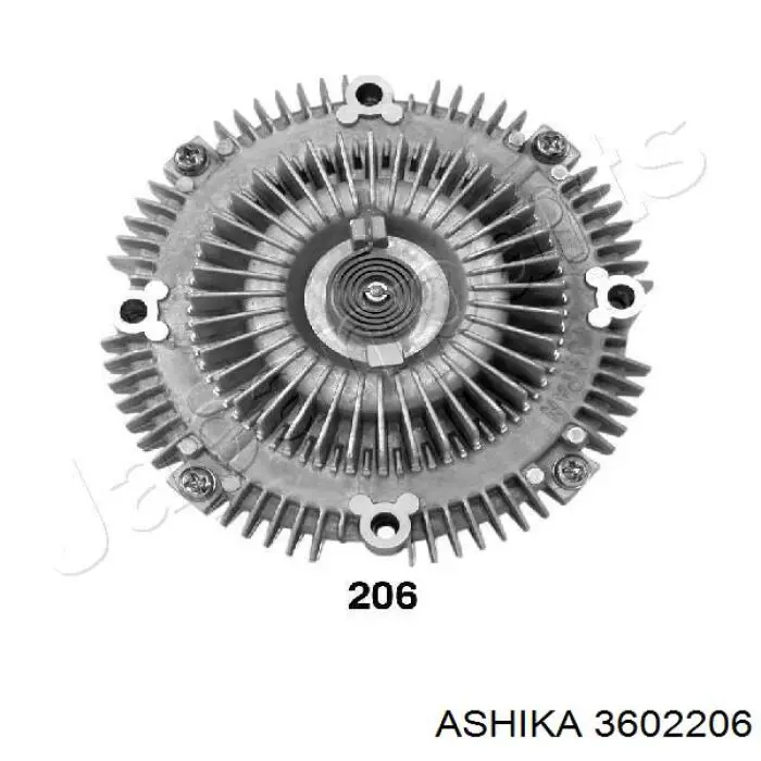 36-02-206 Ashika вискомуфта (вязкостная муфта вентилятора охлаждения)