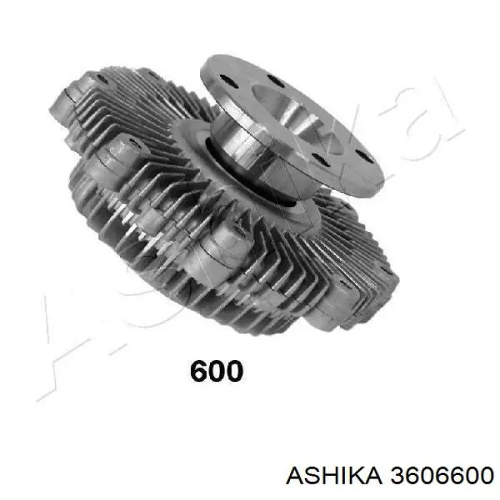 3606600 Ashika вискомуфта (вязкостная муфта вентилятора охлаждения)