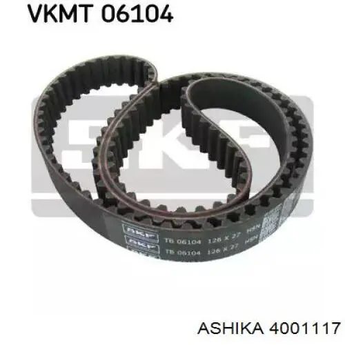 Купить 4001117 Ashika Ремень газораспределительного механизма