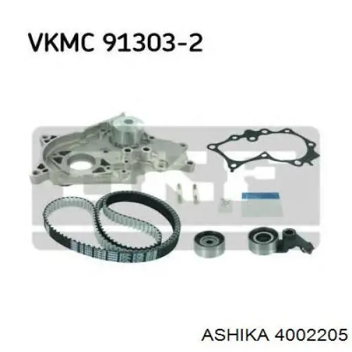ГРМ ремни Ashika 4002205