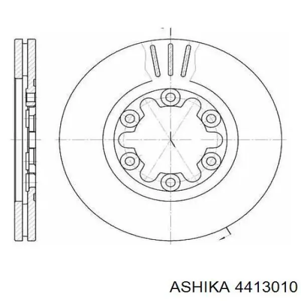 Комплект подшипника ступицы колеса Ashika 4413010 цена, от 15.84 USD