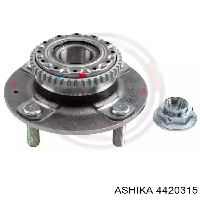 Ступица заднего колеса Ashika 4420315