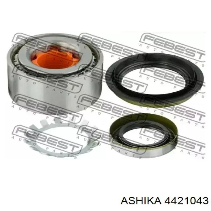 Подшипник полуоси заднего моста Ashika 4421043 цена, от 29.88 USD