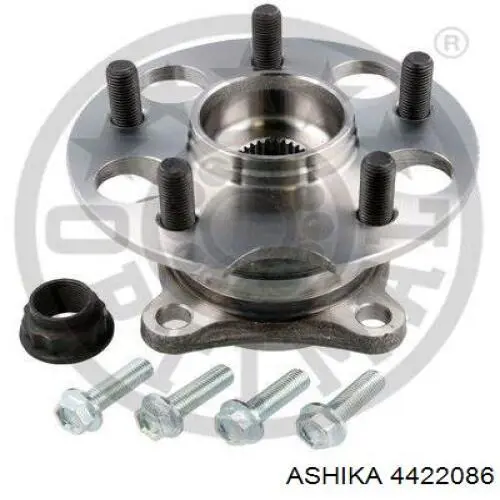 Ступица заднего колеса Ashika 4422086