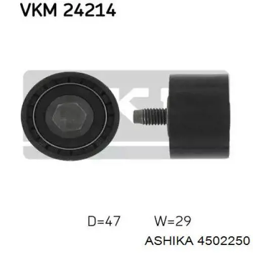 Паразитный ролик ГРМ 4502250 Ashika