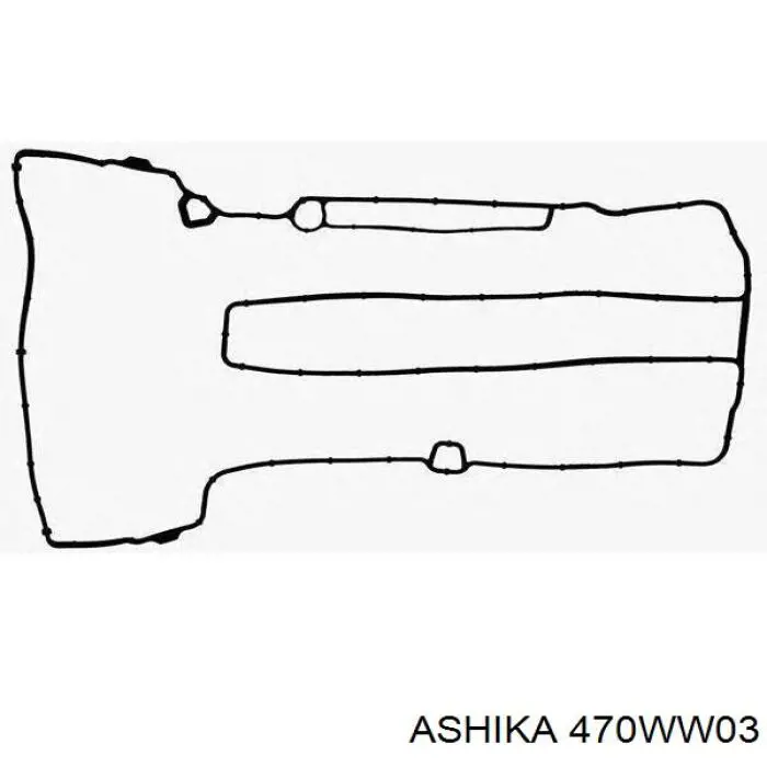47-0W-W03 Ashika прокладка клапанной крышки