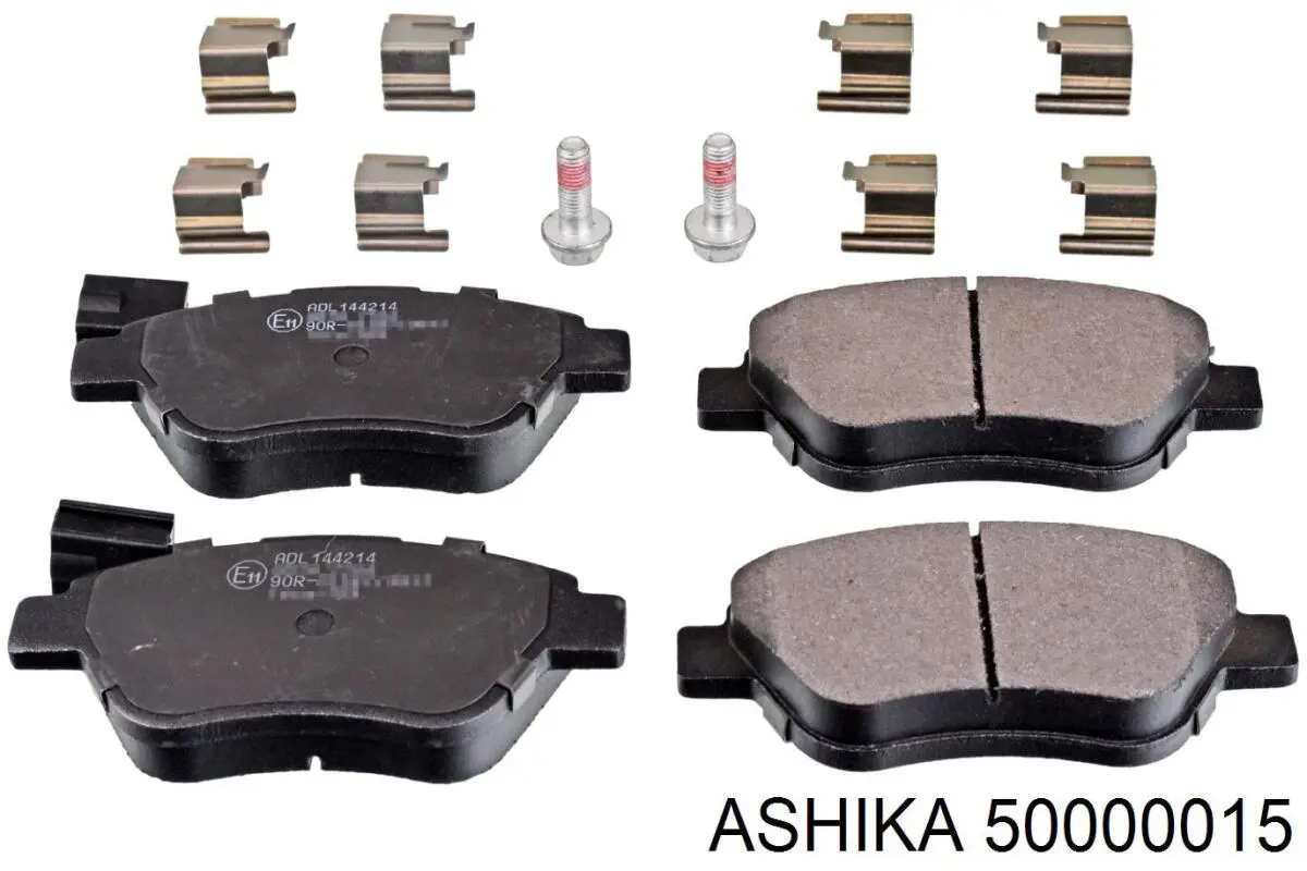 50-00-0015 Ashika передние тормозные колодки