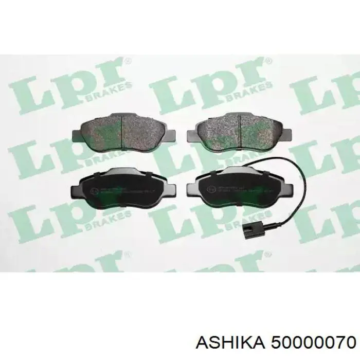Передние тормозные колодки 50000070 Ashika