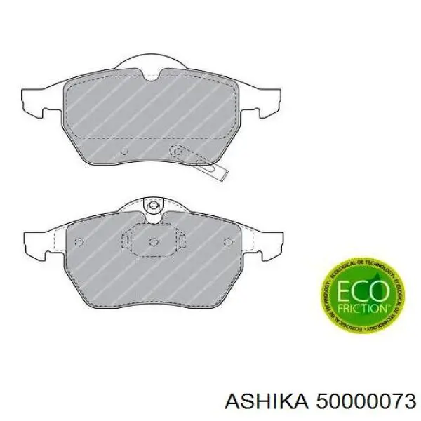 Тормозные колодки Ashika 50000073