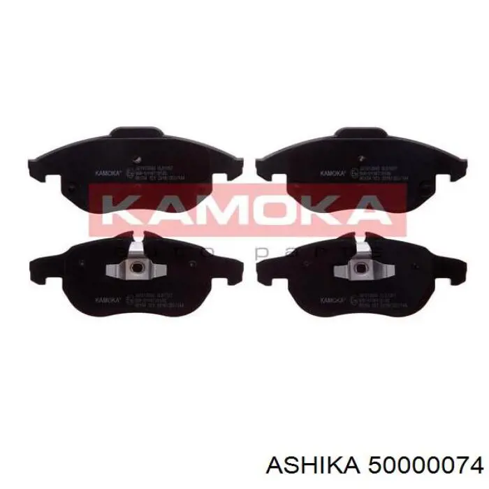50-00-0074 Ashika передние тормозные колодки