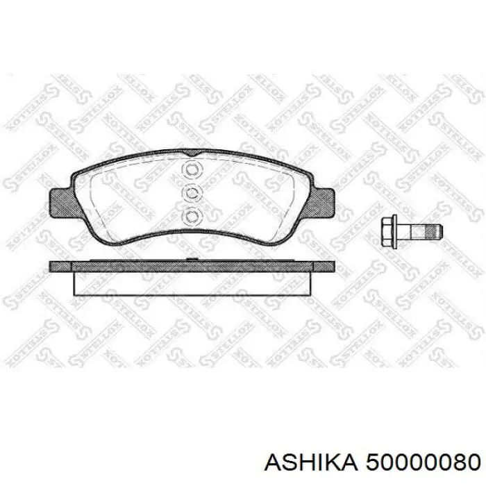 Тормозные колодки Ashika 50000080