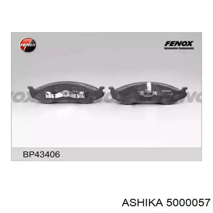 Купить 5000057 Ashika Колодки тормозные
