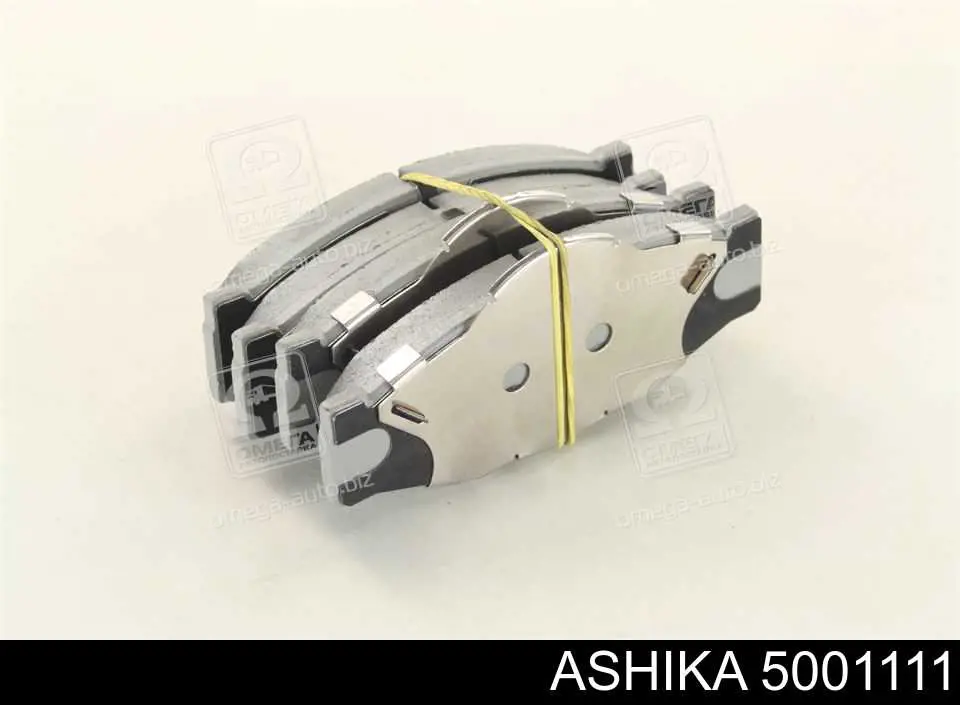5001111 Ashika колодки тормозные передние дисковые