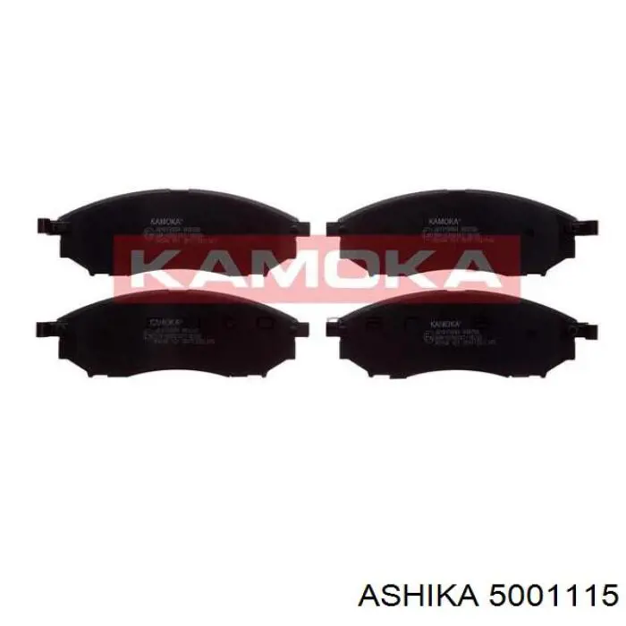 Купить 5001115 Ashika Колодки тормозные