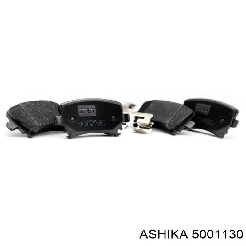 Купить 5001130 Ashika Колодки тормозные