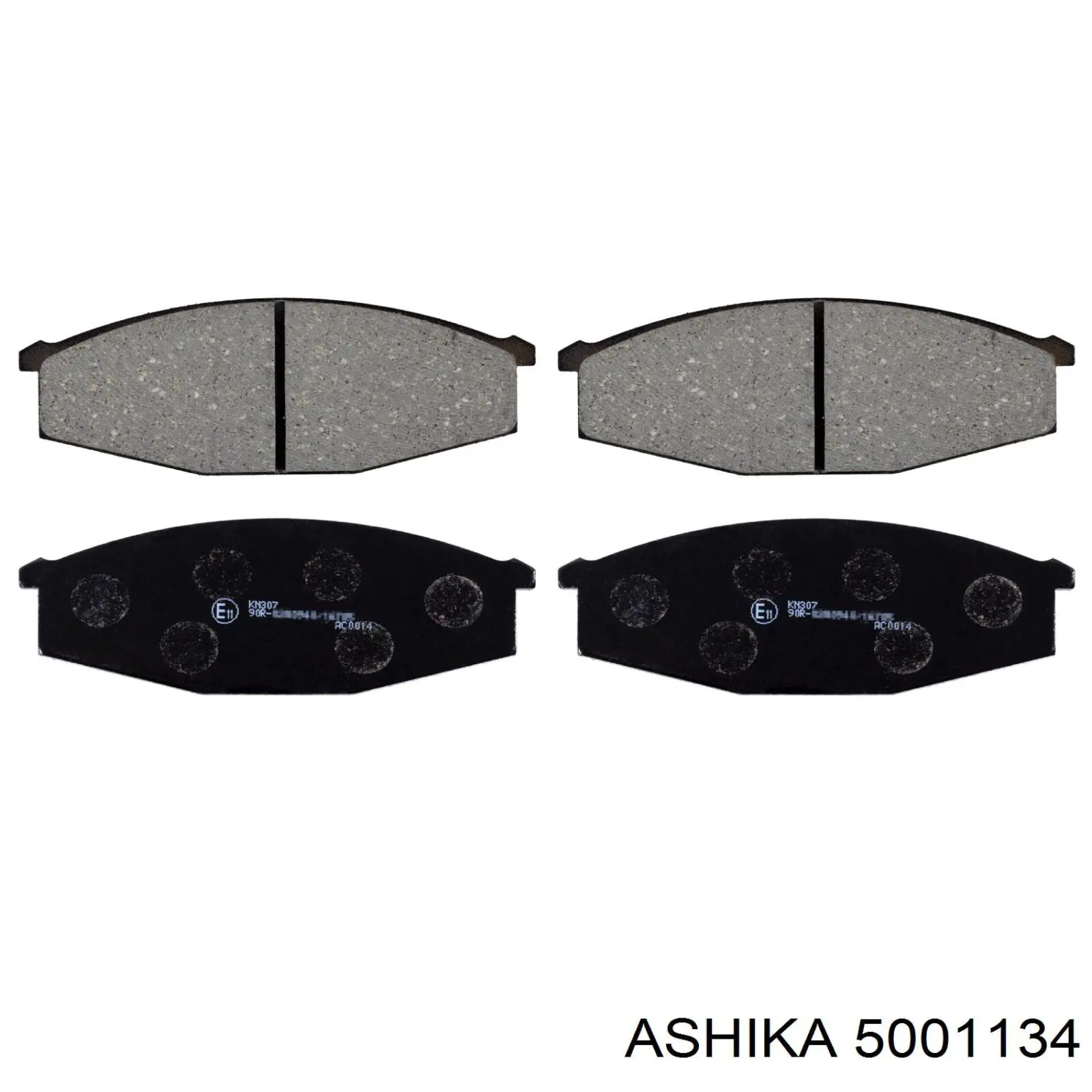 Колодки Ashika 5001134 цена, от 21.75 USD
